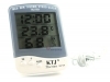 Termometr elektroniczny LCD - Stacja pogodowa z sond