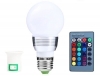 ARWKA DISCO LED RGB ZMIENIAJCA KOLORY + PILOT + PRZEJCIWKA