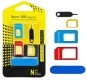 ADAPTER ALUMINIUM DO KART NANO I MICRO SIM KLUCZ 3 w 1