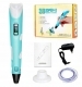DUGOPIS 3D PEN DRUKARKA 3D ZESTAW + WKADY GRATIS