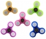 FLUORESCENCYJNY silikonowy WIECCY W CIEMNOCI FIDGET SPINNER Metalowe oysko