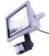 LAMPA HALOGENOWA LED 20W ZIMNA Z CZUJNIKIEM RUCHU