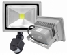 LAMPA HALOGENOWA LED 30W ZIMNA Z CZUJNIKIEM RUCHU