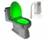 Lampka Led RGB do WC toalety CZUJNIK RUCHU WIATA